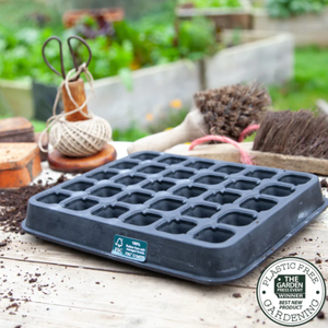 Natural Rubber Seed Tray - 30 Cell | www.justgardening.com