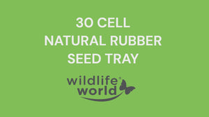 Natural Rubber Seed Tray -&nbsp;30 Cell | www.justgardening.com