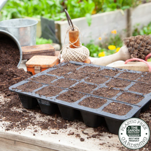 Natural Rubber Seed Tray - 20 Cell | www.justgardening.com