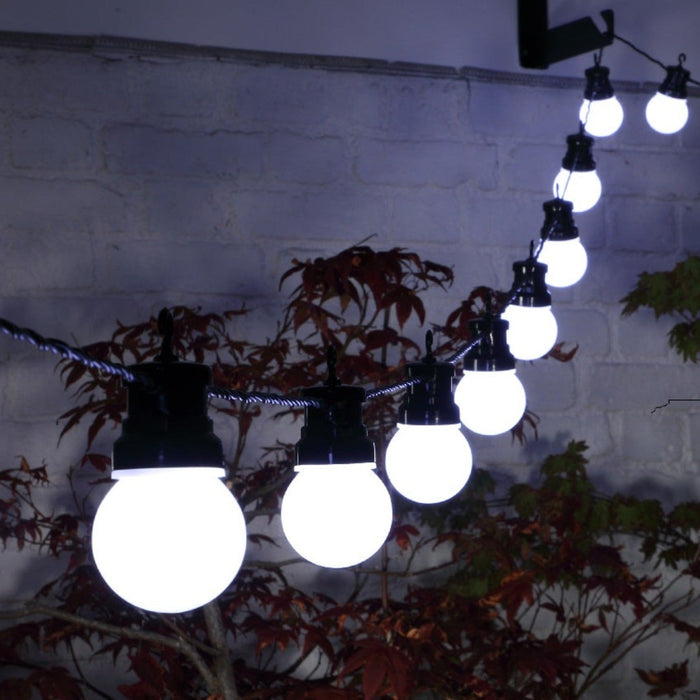 NOMA 20 White Connectable Festoon Lights