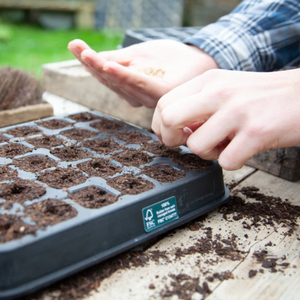 Natural Rubber Seed Tray - 30 Cell | www.justgardening.com