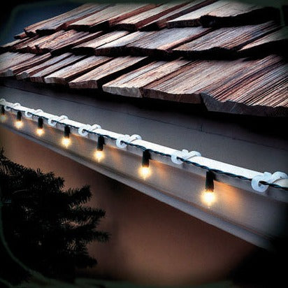 NOMA 24 Gutter Hooks - For Hanging Christmas Lights