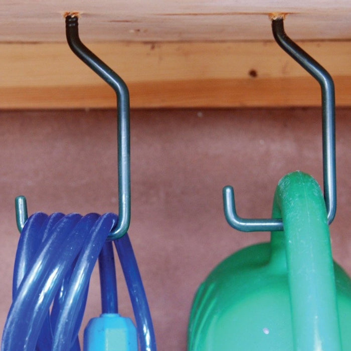 Garden Tool Ceiling Hooks - 2 Per Pack