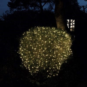 NOMA 'Fit & Forget' 200 Battery Operated LED String Lights - Warm White | www.justgardening.com