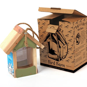 Bird Barn - Bird Feeder | www.JustGardening.com