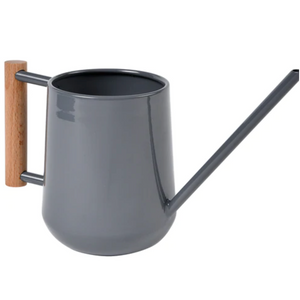 Burgon & Ball Indoor Watering Can - Charcoal | www.justgardening.com