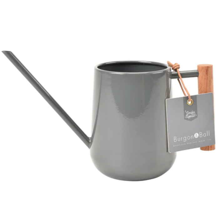 Burgon & Ball Indoor Watering Can - Charcoal