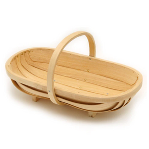 Burgon & Ball Traditional Wooden Garden Trug - Large | www.justgardening.com