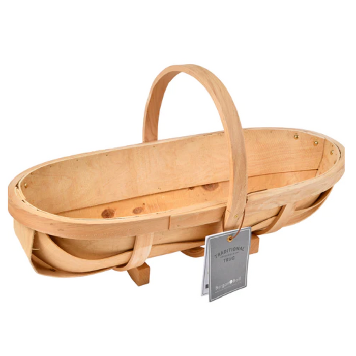 Burgon & Ball Traditional Wooden Garden Trug - Large