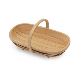 Burgon & Ball Traditional Wooden Trug - Medium | www.justgardening.com