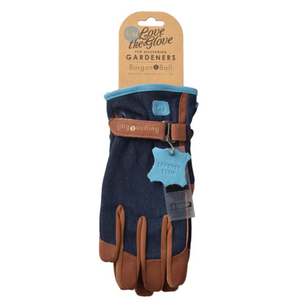 Burgon & Ball - Love The Glove DENIM - Ladies Gardening Gloves