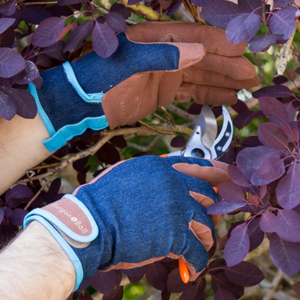 Burgon & Ball - Dig The Glove DENIM - Men's Gardening Gloves | www.justgardening.com