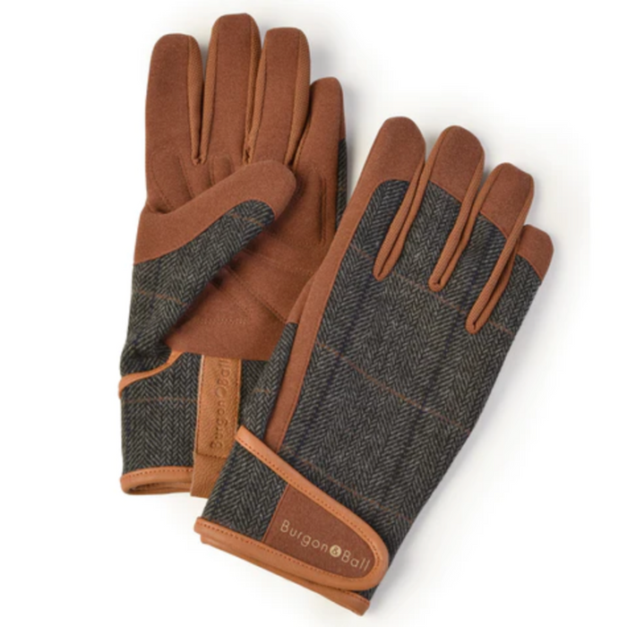 Burgon & Ball - Dig The Glove TWEED - Men's Gardening Gloves