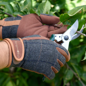 Burgon & Ball - Dig The Glove TWEED - Men's Gardening Gloves | www.justgardening.com