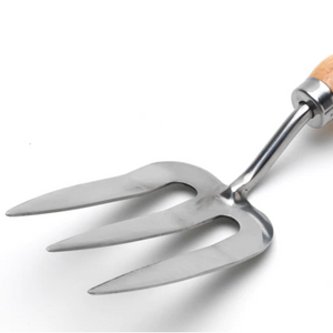 Burgon & Ball Stainless Hand Fork - RHS Endorsed | www.justgardening.com