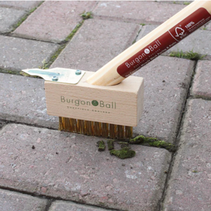 Burgon & Ball Compact Miracle Block Paving Brush - 45cm | www.justgardening.com