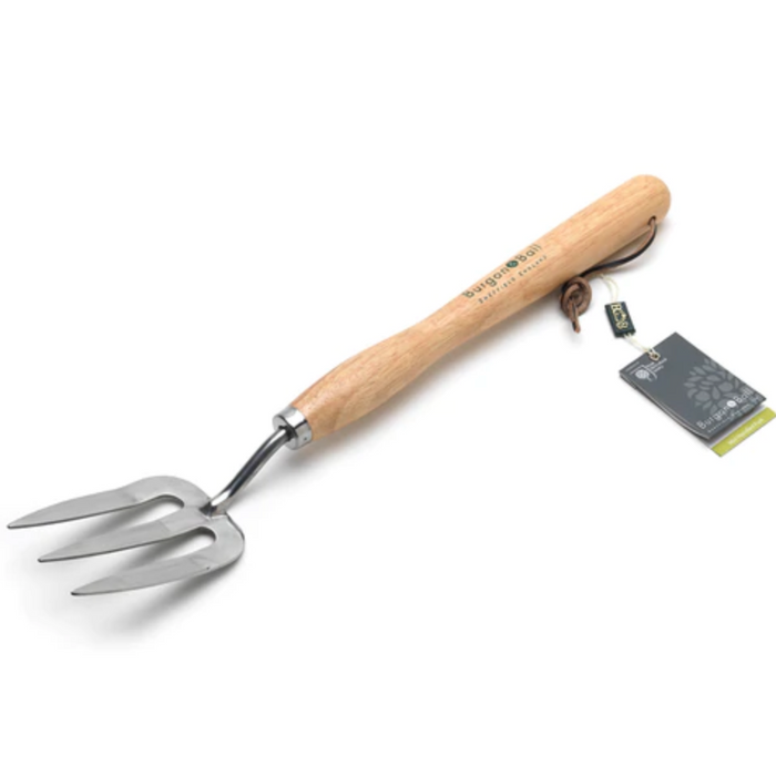 Burgon & Ball Stainless Mid Handled Fork - RHS Endorsed