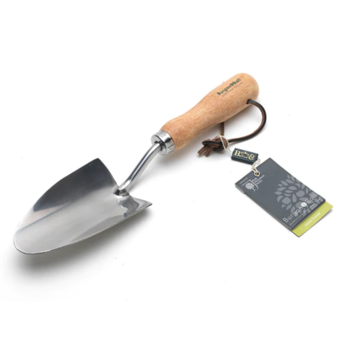 Burgon & Ball Stainless Hand Trowel - RHS Endorsed