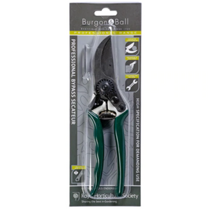 Burgon & Ball Professional Bypass Secateurs - RHS Endorsed | www.justgardening.com