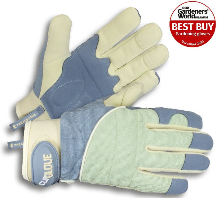 Clip Glove Shock Absorber Ladies Gardening Gloves - Heavy Duty