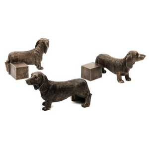 Potty Feet 'Dachshund' - Plant Pot Feet (Set of 3) - www.justgardening.com