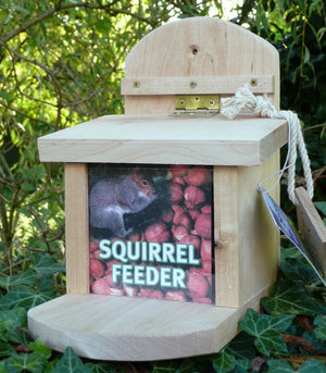 Squirrel Feeder | www.JustGardening.com