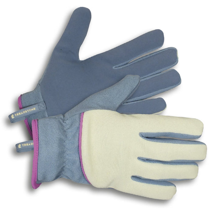 Clip Glove Stretch Fit Ladies Gardening Gloves - Light Duty