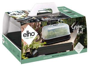 Elho Green Basics Grow Kit All in 1 - Black | www.justgardening.com