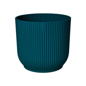 Elho Vibes Fold Round Indoor Flower Pot (14cm) - Deep Blue | www.justgardening.com